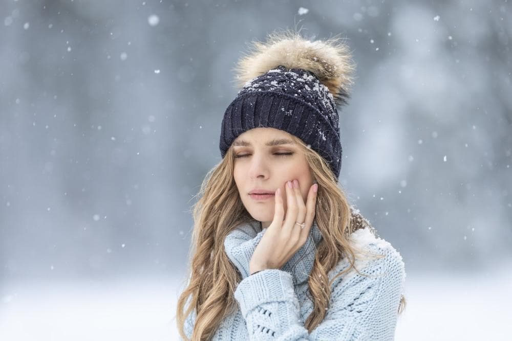 How to take care of dental sensitivity in cold weather?